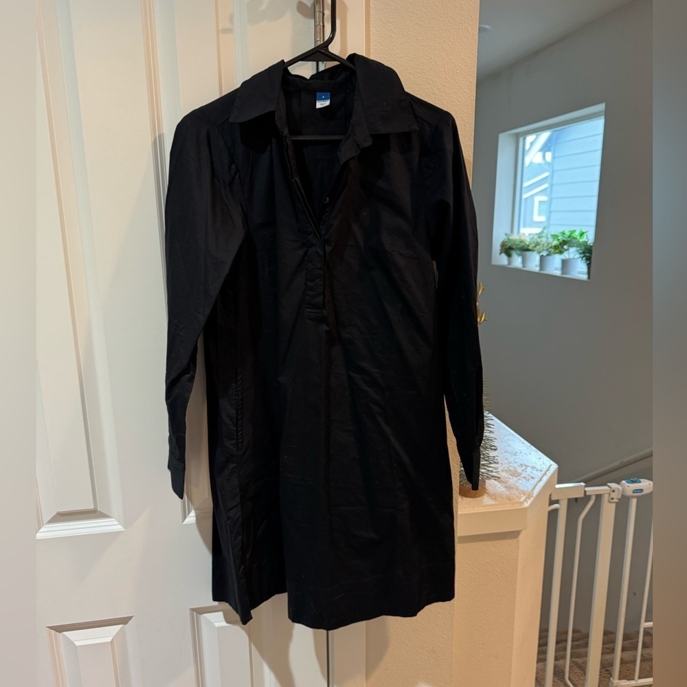 Black Old Navy Shirt Dress